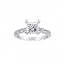 Roman & Jules 14k White Gold Straight Engagement Ring - KR2120W