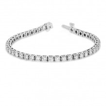 Louis Creations 14k White Gold Diamond Bracelet - BB47K