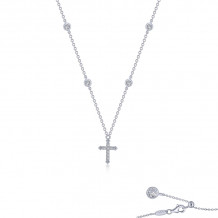 Lafonn 0.41 CTW Cross Necklace - N0222CLP20