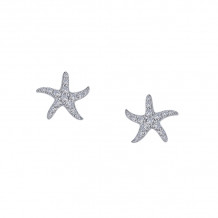 Lafonn Starfish Stud Earrings - E0428CLP00