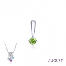 Lafonn August Birthstone Love Pendant - BP004PDP00