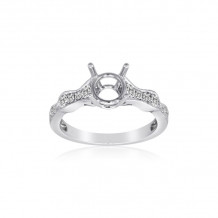 Roman & Jules 14k White Gold Straight Engagement Ring - KR2581W-ER