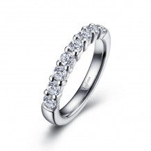 Lafonn 1 CTW Half-Eternity Band - R0409CLP05