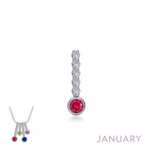 Lafonn January Birthstone Love Pendant - BP003GNP00