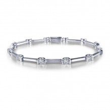 Lafonn Semi-Bezel Link Bracelet - B0032CLP72