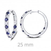 Lafonn 3.52 CTW Hoop Earrings - E0363CSP00