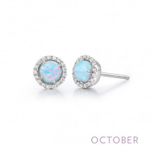 Lafonn October Birthstone Earrings - BE001OPP00