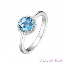 Lafonn December Birthstone Ring - BR001BTP05