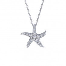 Lafonn Whimsical Starfish Necklace - N0177CLP20