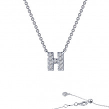 Lafonn Letter H Pendant Necklace - 9N088CLP20