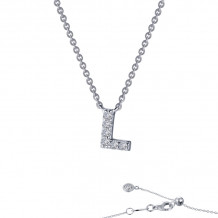 Lafonn Letter L Pendant Necklace - 9N092CLP20