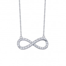 Lafonn 0.48 CTW Infinity Necklace - N2011CLP18