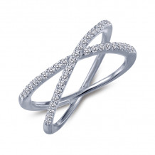 Lafonn Simple Crisscross Ring - R0173CLP05