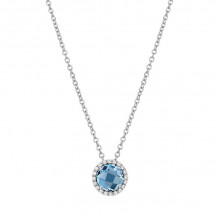 Lafonn December Birthstone Necklace - BN001BTP18