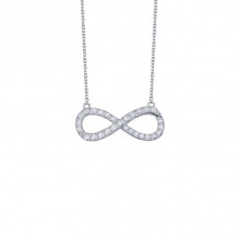 Lafonn 0.33 CTW Infinity Necklace - N0017CLP18