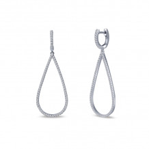 Lafonn Pave Dangle Earrings - E0217CLP00