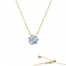 Lafonn Frameless Solitaire Necklace - N0070CLG18