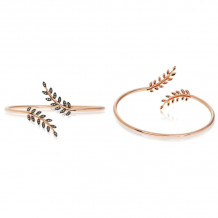 Roman & Jules 14k Rose Gold Bangles - GB2534-2