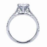 Gabriel & Co. 14k White Gold Contemporary Straight Engagement Ring - ER7431W44JJ photo 2