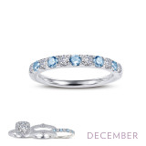 Lafonn December Birthstone Ring - BR004BTP05 photo