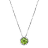 Lafonn August Birthstone Necklace - BN001PDP18 photo