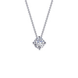 Lafonn 1.5 CTW Solitaire Necklace - N0175CLP20 photo