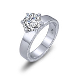 Lafonn 2.04 CTW Solitaire Ring - R0433CLP05 photo