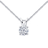 Lafonn 1 CTW Solitaire Necklace - P2010CLP18 photo