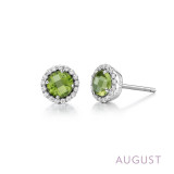 Lafonn August Birthstone Earrings - BE001PDP00 photo