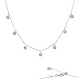 Lafonn Frameless Raindrop Necklace - N0074CLP17 photo