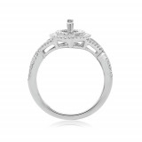 Roman & Jules 14k White Gold Diamond Engagement Ring - kr3673w photo 3