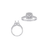 Roman & Jules 14k White Gold Straight Engagement Ring - KR1681W photo 2