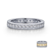 Lafonn 0.9 CTW Stackable Eternity Band - R0394CLP05 photo