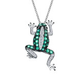 Lafonn Whimsical Frog Necklace - N0157CET22 photo
