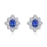 Lafonn Platinum Regal Stud Earrings - 8E036CTP00 photo