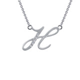 Lafonn Letter H Pendant Necklace - 9N061CLP18 photo