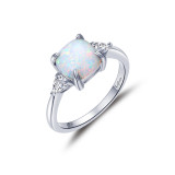 Lafonn Platinum Three-Stone Engagement Ring - R0477OPP08 photo