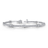 Lafonn Classic Station Bracelet - B0043CLP72 photo