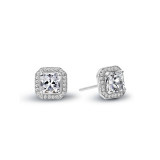 Lafonn 2.96 CTW Halo Stud Earrings - E0038CLP00 photo