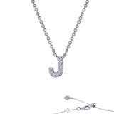 Lafonn Letter J Pendant Necklace - 9N090CLP20 photo