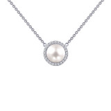 Lafonn Cultured Freshwater Pearl Necklace - N0029CLP18 photo