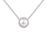 Lafonn Cultured Freshwater Pearl Necklace - N0029CLP18 photo