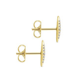 Gabriel & Co. 14k Yellow Gold Kaslique Diamond Stud Earrings - EG13083Y45JJ photo 3
