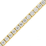 Louis Creations 14k Gold Diamond Bracelet - BB410K-YG photo 2
