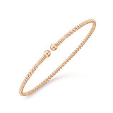 Gabriel & Co. 14k Rose Gold Bujukan Bangle Bracelet - BG4107-65K4JJJ photo 2