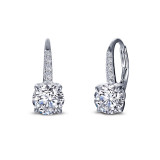 Lafonn Solitaire Drop Earrings - E0419CLP00 photo