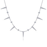 Gabriel & Co. 14k White Gold Kaslique Diamond Necklace - NK6019W45JJ photo