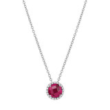 Lafonn July Birthstone Necklace - BN001RBP18 photo