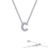 Lafonn Letter C Pendant Necklace - 9N083CLP20 photo