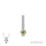 Lafonn August Birthstone Love Pendant - BP003PDP00 photo